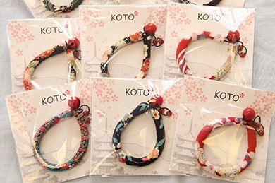 CHIRIMEN bracelet(ちりめんブレスレット)KOTO made in japan